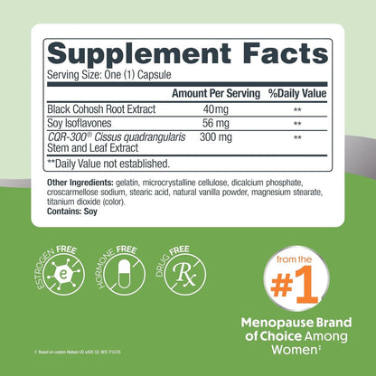 【追跡可能海外メール便】 Estroven Weight Management 30粒 更年期 サプリメント 女性用 体重管理サポート ブラックコホシュ 大豆イソフラボン配合 グルテンフリー 海外サプリ　Estroven Weight Management for Menopause Relief - 30 Ct.