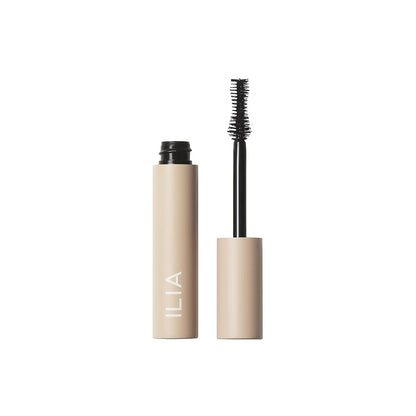 【追跡可能海外メール便】ILIA フルエストボリュームアップマスカラ イリア Fullest Volumizing Mascara 0.32 fl oz / 9.5 ml 敏感肌 マスカラ にじまない