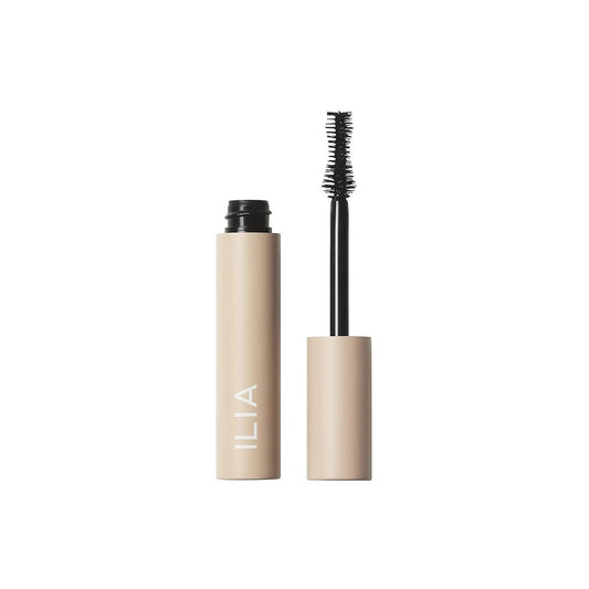 【追跡可能海外メール便】ILIA フルエストボリュームアップマスカラ イリア Fullest Volumizing Mascara 0.32 fl oz / 9.5 ml 敏感肌 マスカラ にじまない
