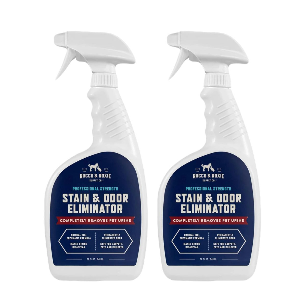 【エクスプレス便】【お得な2本セット】Rocco & Roxie　ペットの匂い用　消臭剤スプレー　32fl oz/946ml ×2　家庭用 ペット用 ペット