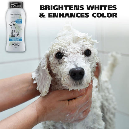 【エクスプレス便】Wahl ホワイトニング ペットシャンプー ホワイトペアの香り 710mL Wahl USA Whitening Shampoo for Pets White Pear Scent Whitening & Odor Control 24 oz 犬用 臭いケア くすみケア ペット シャンプー