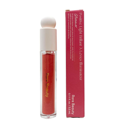 【追跡可能海外メール便】Rare Beauty ポジティブ ライト ルミナイジング リップグロス レアビューティー Positive Light Luminizing Lip Gloss Glimmer 0.11oz / 3.3mL ラメ 艶 保湿