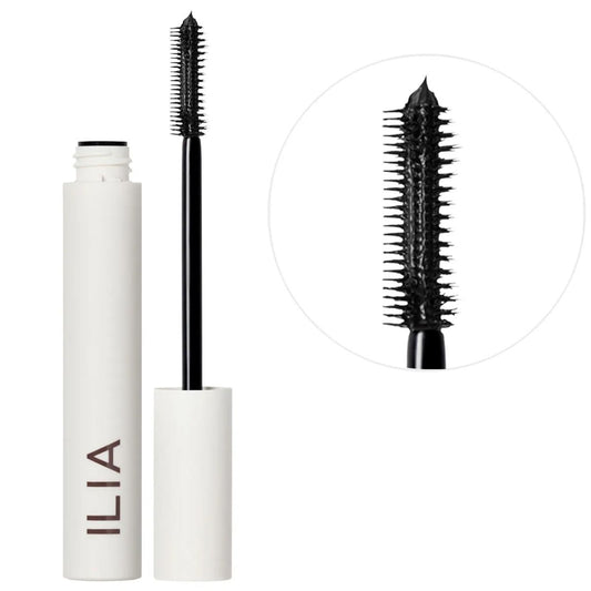【追跡可能海外メール便】ILIA  Limitless Lash Lengthening Clean Mascara リミットレスラッシュマスカラ black 0.27 fl oz / 8 g 敏感肌 マスカラ にじまない