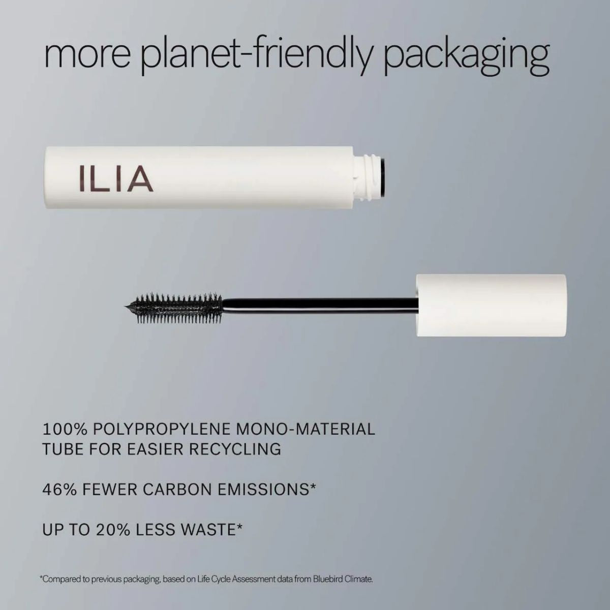 【追跡可能海外メール便】ILIA  Limitless Lash Lengthening Clean Mascara リミットレスラッシュマスカラ rich brown 0.27 fl oz / 8 g 敏感肌 マスカラ にじまない