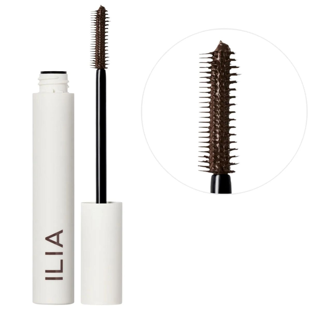 【追跡可能海外メール便】ILIA  Limitless Lash Lengthening Clean Mascara リミットレスラッシュマスカラ rich brown 0.27 fl oz / 8 g 敏感肌 マスカラ にじまない