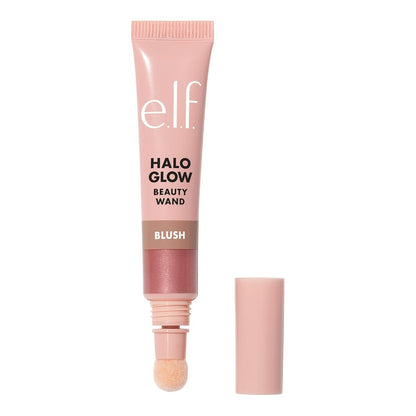 【エクスプレス便】e.l.f. ヘイローグロー ブラッシュ ビューティー ワンド エルフ Halo Glow Blush Beauty Wand Pink-Me-Up 0.33oz / 10mL チーク リキッド ブラッシュ スクワラン配合