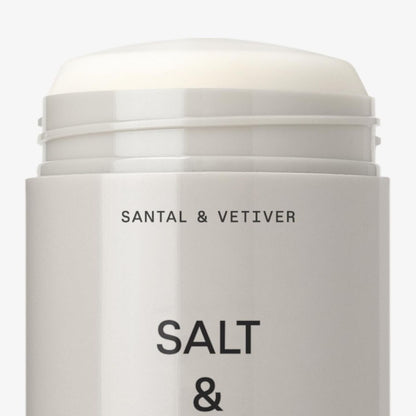 【エクスプレス便】SALT & STONE デオドラント（サンタル＆ベチバーの香り）アルミニウムフリー 男女兼用 シアバター配合 クルエルティフリー 2.6 oz SALT & STONE Aluminum Free Deodorant Santal & Vetiver