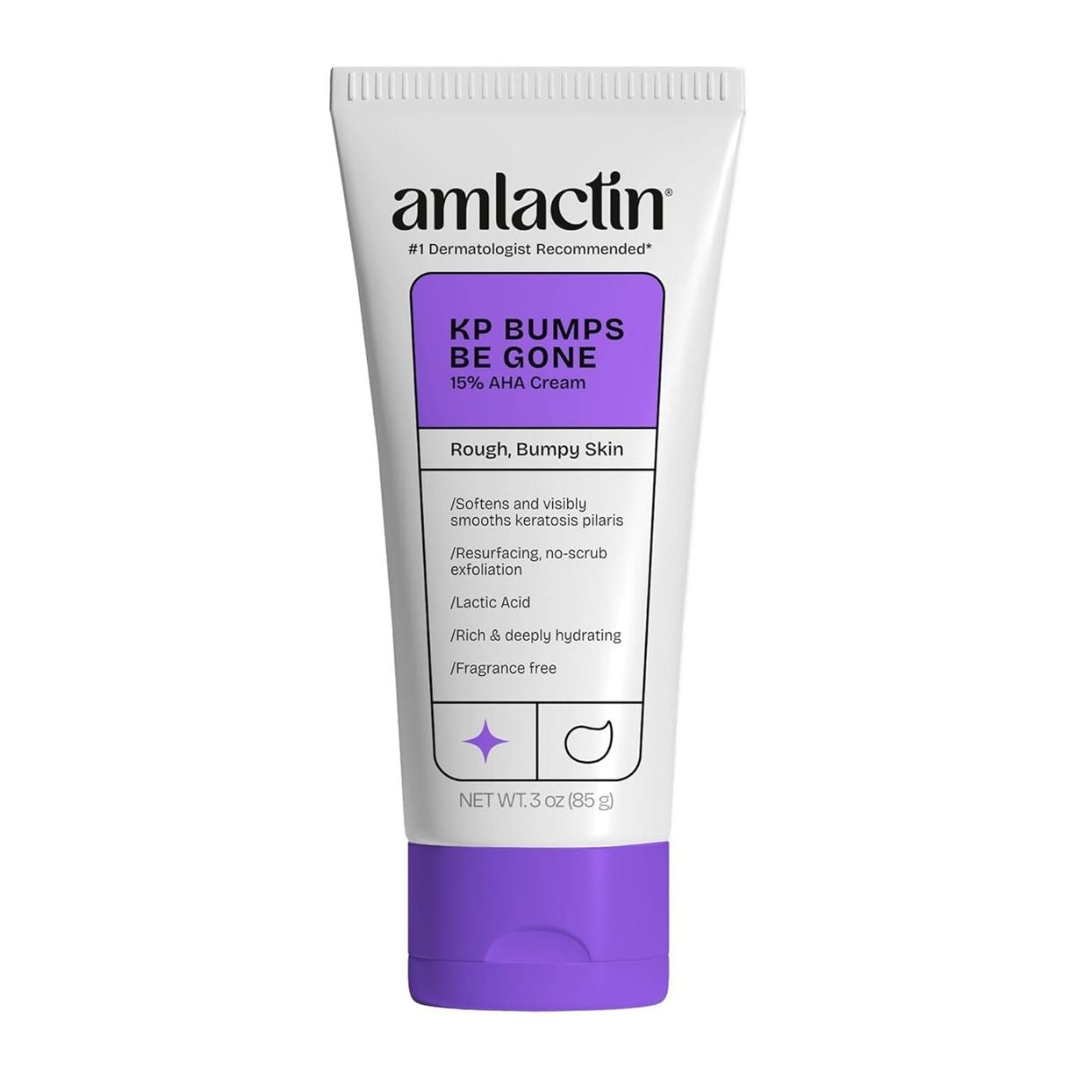 【エクスプレス便】AmLactin KP Bumps Be Gone Therapeutic Body Cream 3oz  アムラクティン バンプス ビーゴーン 角質ケアボディクリーム 85g 乳酸 AHA配合