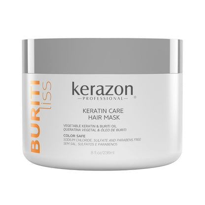 【エクスプレス便】Kerazon Professional ヘアマスク 保湿・うるおいケア 236ml Kerazon Professional Hair Mask Anti Frizz Keratin Care, Moisturizing, Deep Hydration 8 fl oz 乾燥 ダメージ髪 ヘアトリートメント