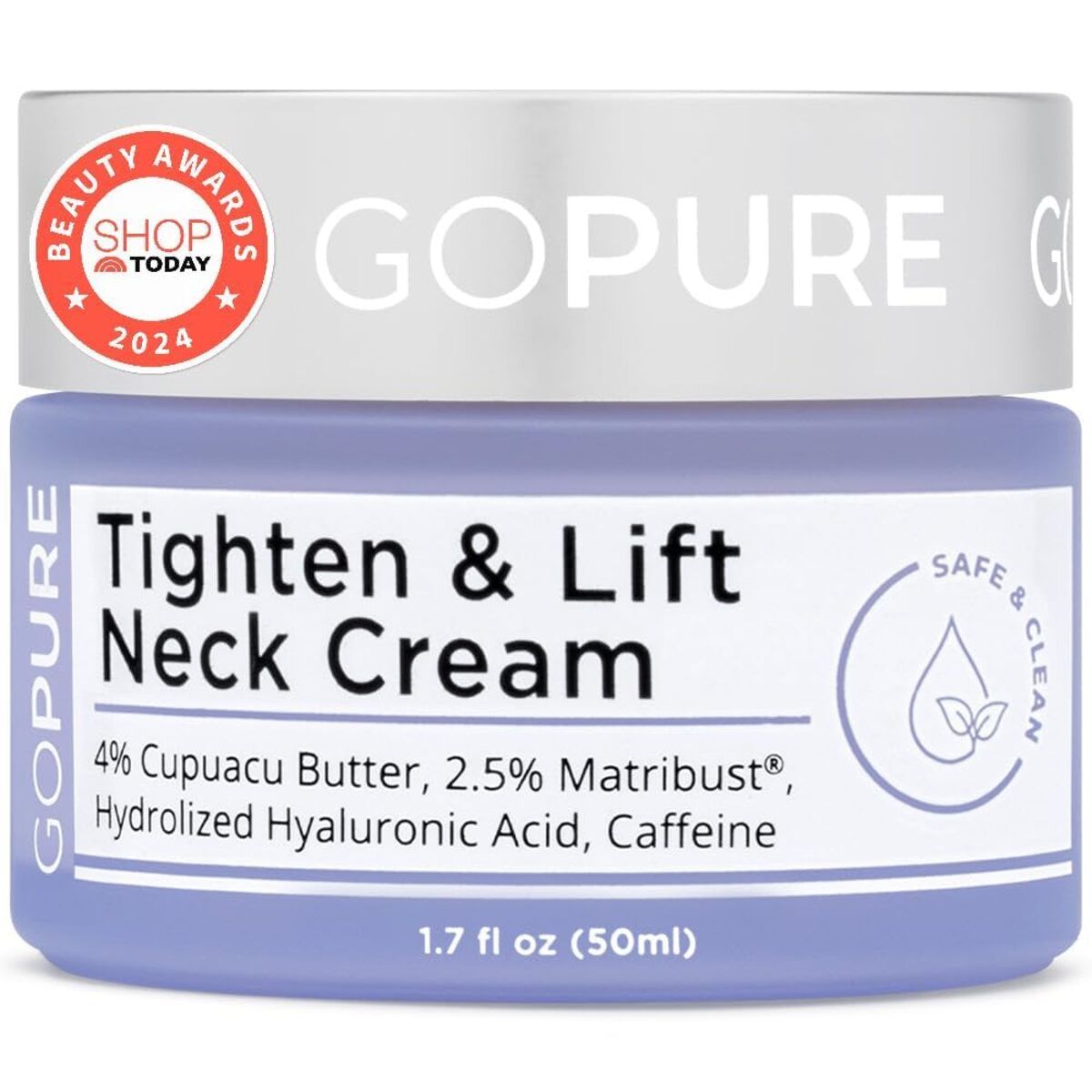 【エクスプレス便】goPure タイトゥン アンド リフト ネッククリーム ゴーピュア Tighten & Lift Neck Cream 1.7oz/50ml リフトアップ ネック デコルテ ケア 保湿
