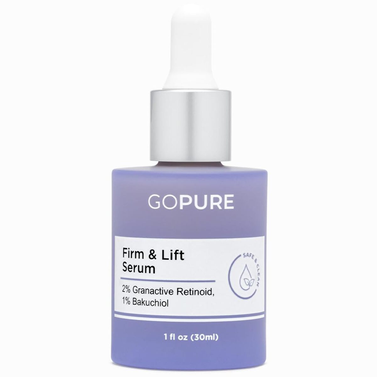 【エクスプレス便】goPure アクティブ ファーム アンド リフト セラム ゴーピュア Actives Firm & Lift Serum 1oz/30ml レチノール バクチオール 美容液 引き締め