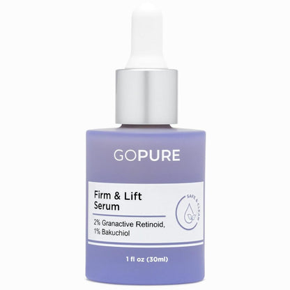 【エクスプレス便】goPure アクティブ ファーム アンド リフト セラム ゴーピュア Actives Firm & Lift Serum 1oz/30ml レチノール バクチオール 美容液 引き締め