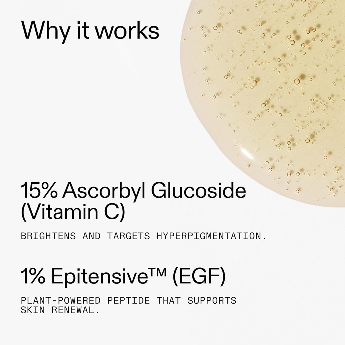 【エクスプレス便】The INKEY List 15%ビタミンC アンド イージーエフ セラム ザインキーリスト 15% Vitamin C and EGF Serum 1oz/30ml ニキビ ケア ブライトニング EGF 美容液