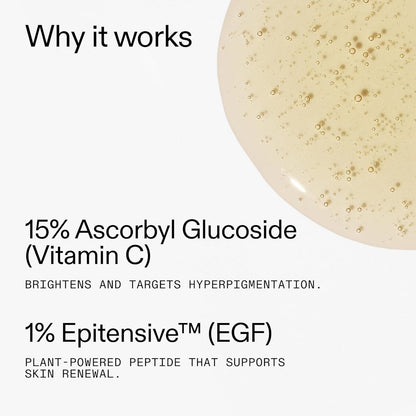 【エクスプレス便】The INKEY List 15%ビタミンC アンド イージーエフ セラム ザインキーリスト 15% Vitamin C and EGF Serum 1oz/30ml ニキビ ケア ブライトニング EGF 美容液