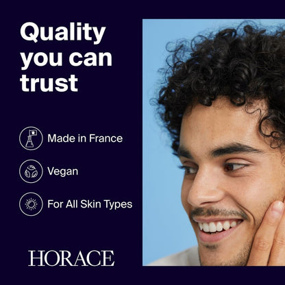【エクスプレス便】HORACE マティファイング フェイスモイスチャライザー 75mL HORACE Mattifying Face Moisturizer Cream for Men 75 ml 男性用 保湿クリーム オーガニック 自然由来成分
