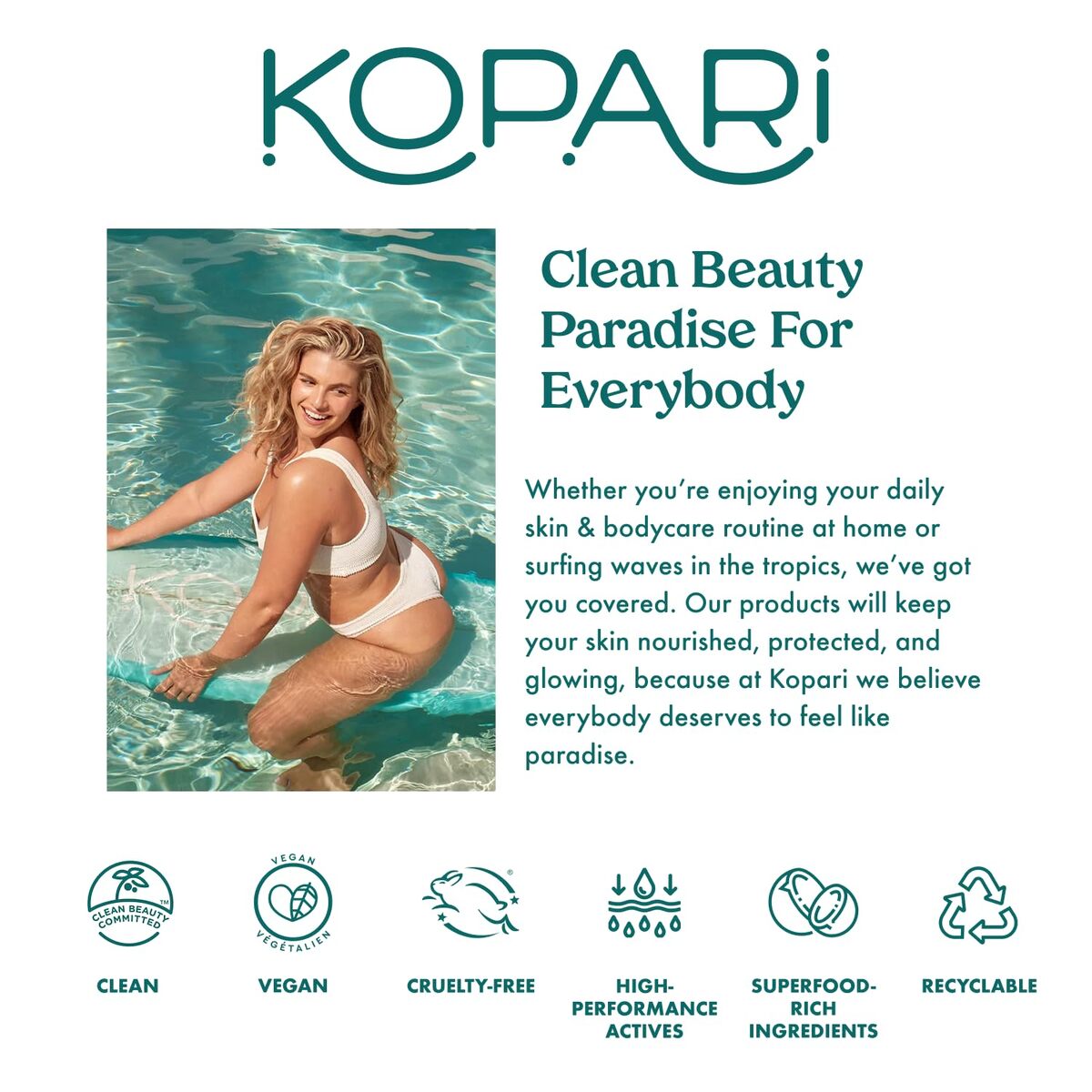 【エクスプレス便】 Kopari サンシールド ボディグロウ サンスクリーン コパリ Sun Shield Body Glow Sunscreen SPF45 Rose Gold 5oz/150ml 日焼け止め ボディ 艶