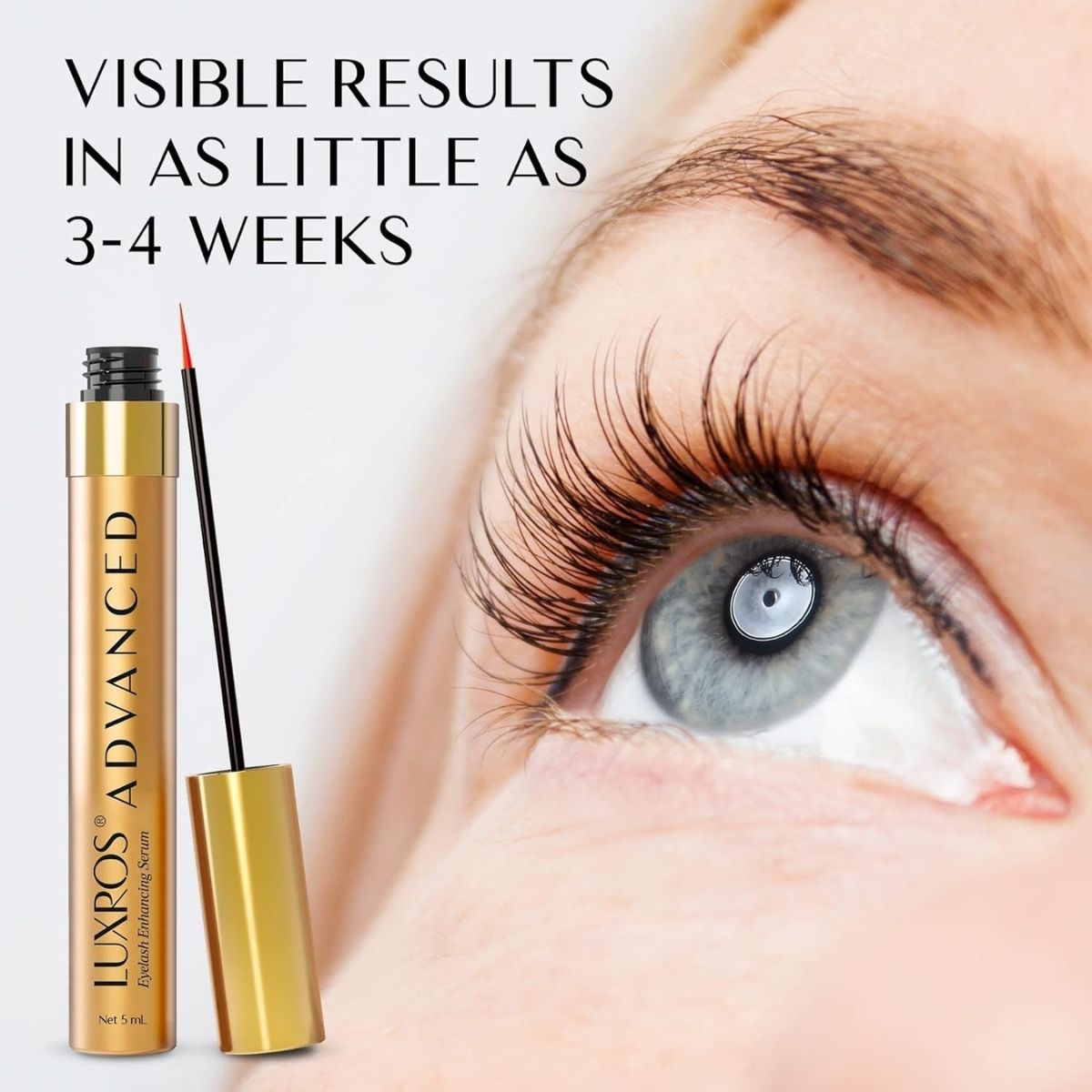 【エクスプレス便】 LUXROS ボタニカル ラッシュセラム 5mL まつ毛美容液 LUXROS Eyelash Growth Serum 5 mL 高麗人参根エキス フキタンポポ葉エキス 配合 アイラッシュセラム