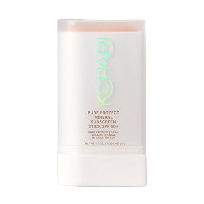【エクスプレス便】 Kopari ピュアプロテクト100%ミネラルサンスクリーンスティック コパリ PURE PROTECT 100% Mineral Sunscreen Stick SPF 50+ 0.7oz/20g 日焼け止め アルガンオイル シアバター 配合 顔 体