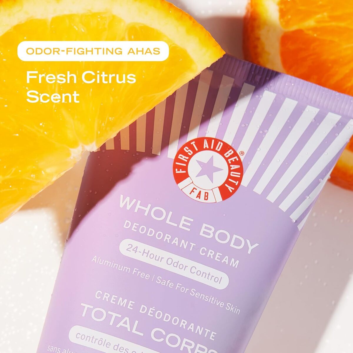 【エクスプレス便】 First Aid Beauty 全身用デオドラントクリーム ファーストエイドビューティー Whole Body Deodorant Cream 3oz/85.1g デオドラント クリーム 臭い ケア