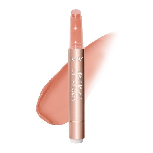 【エクスプレス便】 tarte マラクージャ ジューシー リップ プランプ タルト maracuja juicy lip plump white peach 0.32oz/約9ml リップ プランパー 保湿 ヒアルロン酸 ビタミンE 配合