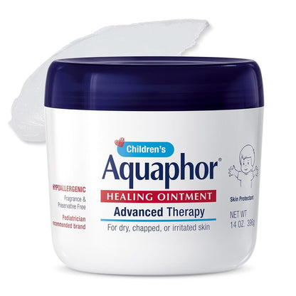 【エクスプレス便】Aquaphor チルドレンズ ヒーリングオイントメント アクアフォー Children's Healing Ointment 14oz/396g 小児用 乾燥肌 敏感肌 ワセリン