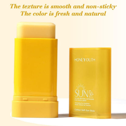 【エクスプレス便】 Honeyouth フェイス＆ボディ用 クイックサンスティック SPF50+ 16g  Honeyouth Stick for Face and Body Quick Sunstick Protection Bar SPF50+ 0.56 fl oz 日焼け止め UVケア 紫外線対策
