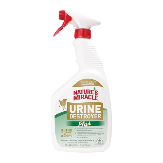 【エクスプレス便】Nature's Miracle 尿汚れクリーナー プラス 犬用 946ml ネイチャーズミラクル Urine Destroyer Plus ペット用クリーナー 汚れ ニオイ のお手入れに
