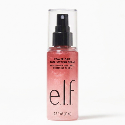 【追跡可能海外メール便】e.l.f. パワーグリップ ロゼ セッティングスプレー 80ml エルフ Power Grip Rosé Setting Spray メイクキープ うるおい ツヤ仕上げ ナイアシンアミド配合