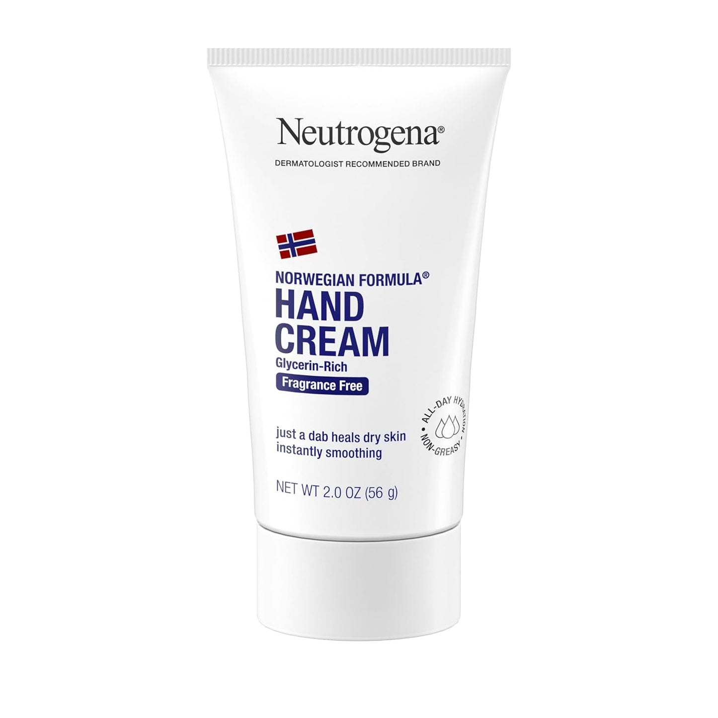 【追跡可能海外メール便】ニュートロジーナ  フレグランスフリー  ハンドクリーム 56g Neutrogena Norwegian Formula Hand Cream Fragrance-Free 2oz ハンドクリーム　無香料　乾燥　手荒れ