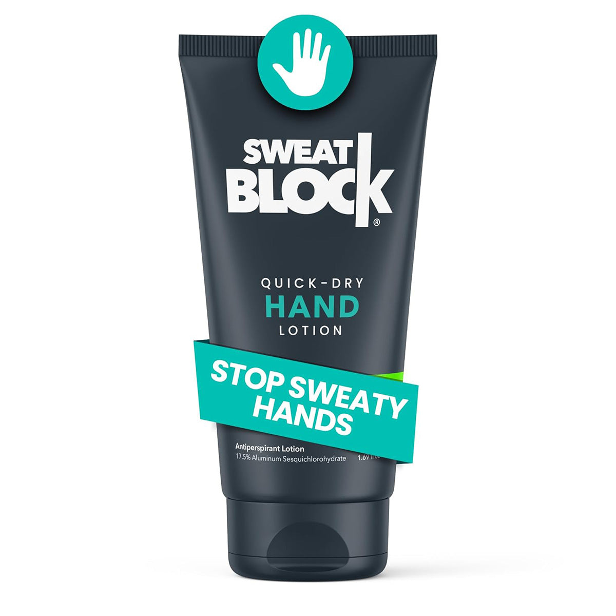 【追跡可能海外メール便】SweatBlock  スウェットブロック　手汗用　汗止めローション　Antiperspirant Quick-Dry Lotion for Hands 1.69 fl oz