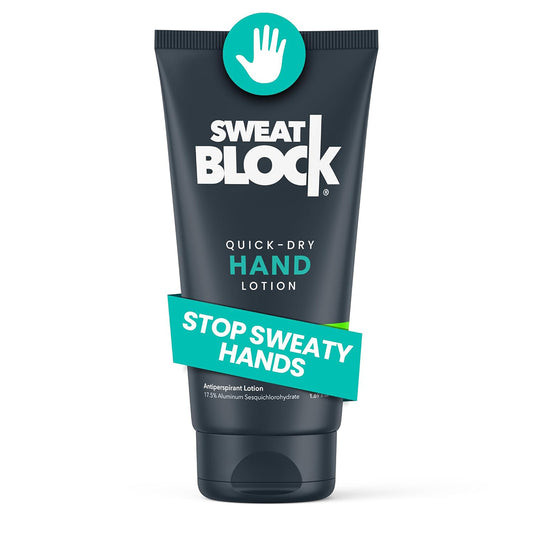 【追跡可能海外メール便】SweatBlock  スウェットブロック　手汗用　汗止めローション　Antiperspirant Quick-Dry Lotion for Hands 1.69 fl oz