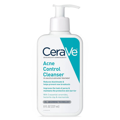 【エクスプレス便】CeraVe Acne Treatment Face Wash 8oz  セラヴィ アクネトリートメント フェイスウォッシュ 237ml
