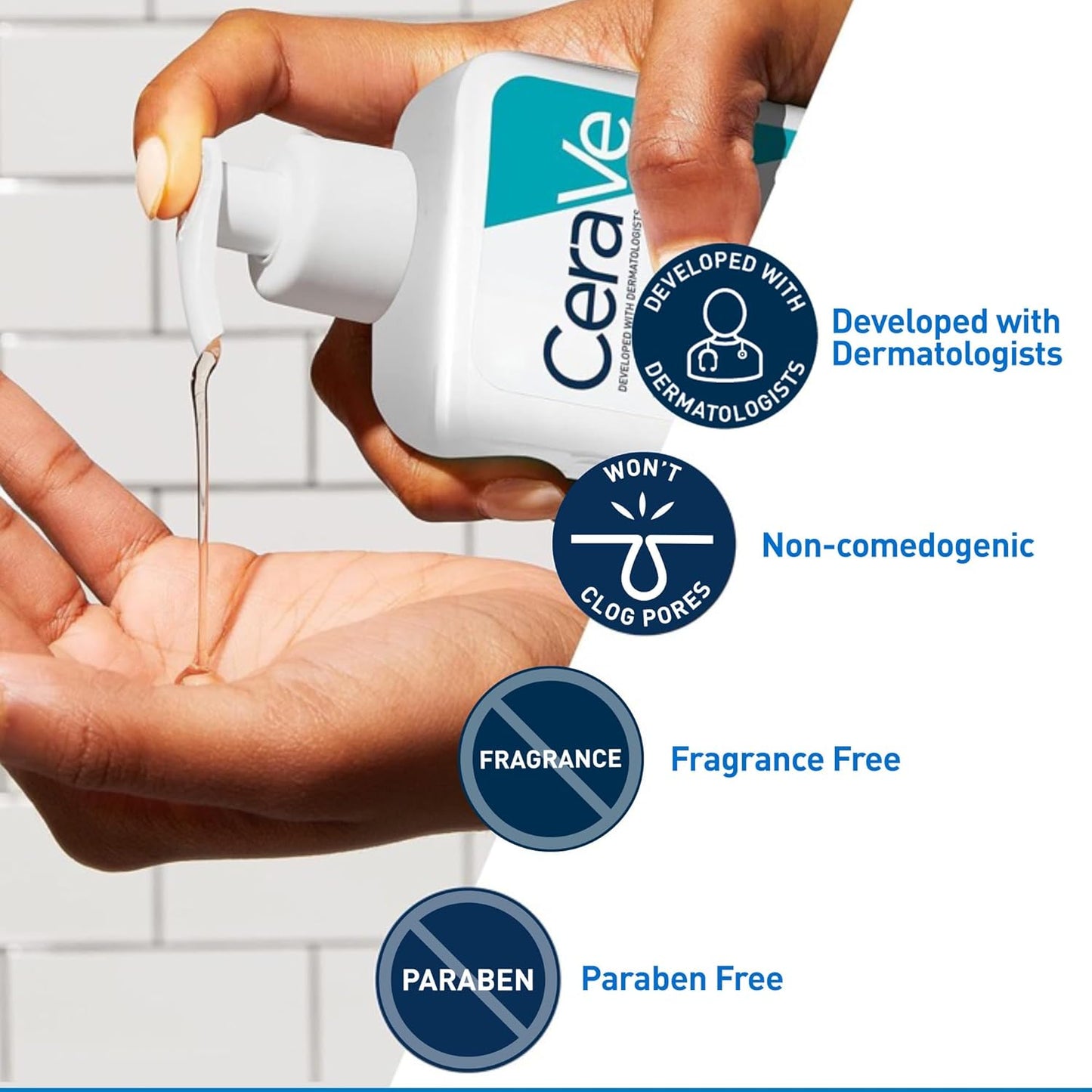 【エクスプレス便】CeraVe Acne Treatment Face Wash 8oz  セラヴィ アクネトリートメント フェイスウォッシュ 237ml