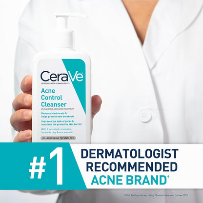 【エクスプレス便】CeraVe Acne Treatment Face Wash 8oz  セラヴィ アクネトリートメント フェイスウォッシュ 237ml