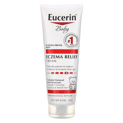 【エクスプレス便】ユーセリン ベビー 湿疹緩和クリーム 226g Eucerin Baby Eczema Relief Body Cream 赤ちゃん 保湿 湿疹 クリーム 保湿クリーム