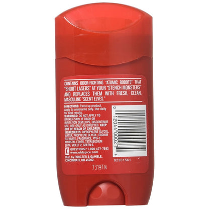 【追跡可能海外メール便】Old Spice High Endurance Deodorant Long Lasting, Pure Sport 2.25 oz　オールドスパイス ハイエンデュランス デオドラント ロングラスティングスティック ピュアスポーツ 63g　長時間持続　スティックタイプ　制汗剤　ワキガ・汗対策