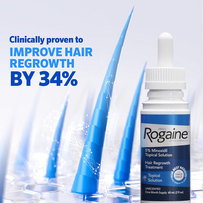 【エクスプレス便】Men's Rogaine Extra Strength 5% ロゲインエクストラストレングス 60ml ×3本 セット