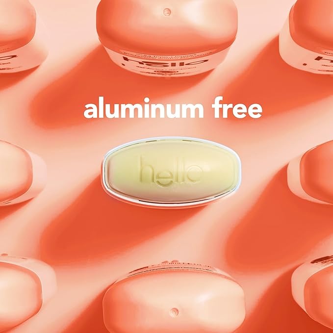 【エクスプレス便】【お得な2本セット】Hello Peach Aluminum Free Deodorant 2.6oz (Pack of 2)ハロー ピーチ アルミニウムフリー デオドラント 73g（2本セット）スティックタイプ　男性用　女性用　24時間消臭