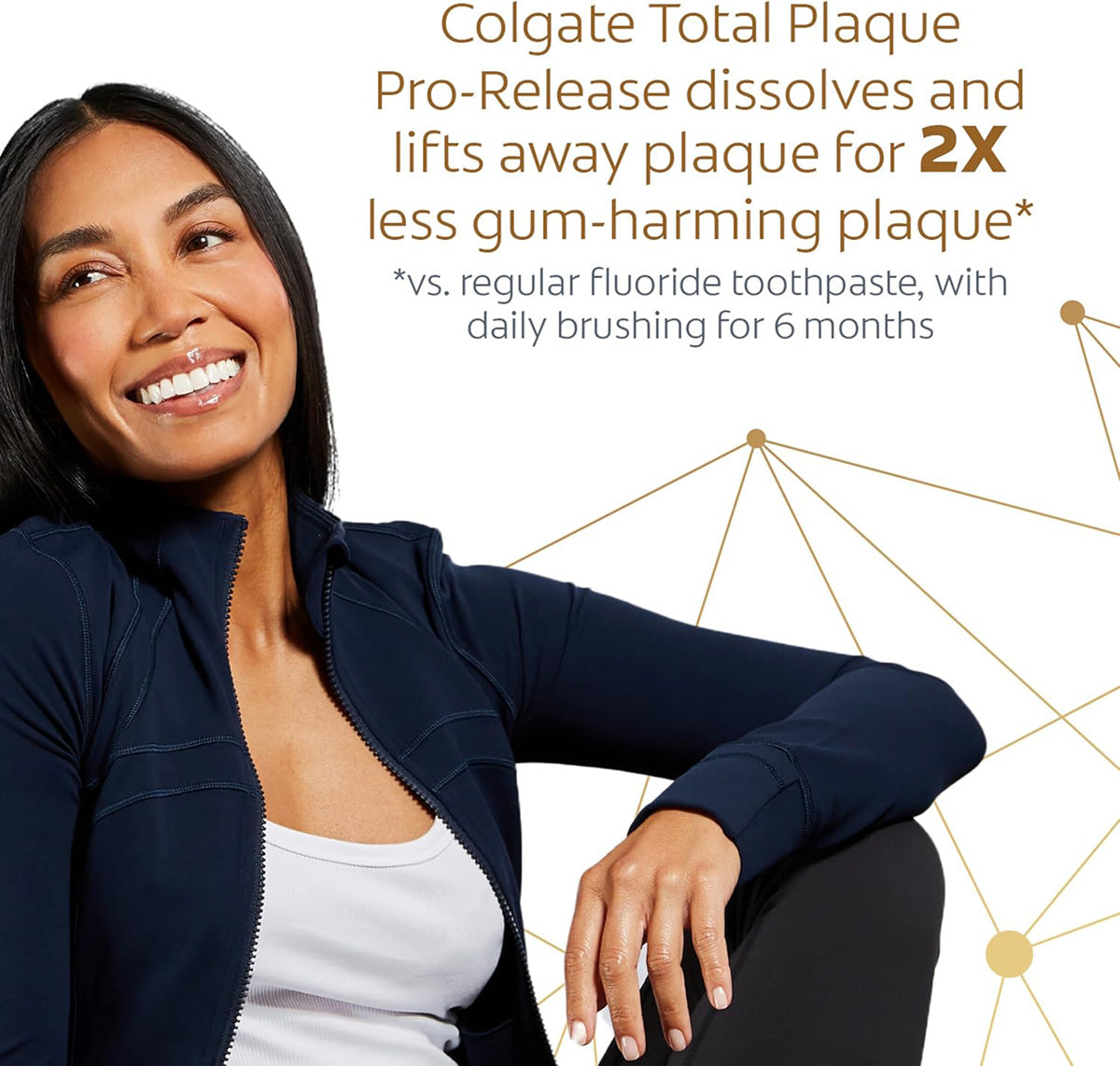 【追跡可能海外メール便】【お得な2本セット】Colgate Total Plaque Pro Release Whitening Toothpaste 3.0oz Pack of 2</br>コルゲート トータルプラーク プロリリース ホワイトニング歯磨き粉 85g（2本セット）</br>白い歯　　　過敏症予防