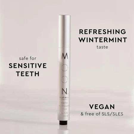 【エクスプレス便】MOON Platinum ホワイトニングペン　ミント味　30回分　2.65ml  ホワイトニングペン  ホワイトニング　白い歯