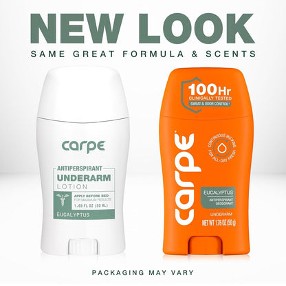 【追跡可能海外メール便】Carpe デオドラント ユーカリの香り 50g カルペ Antiperspirant Deodorant Eucalyptus スティックタイプ ボディケア デオドラントケア