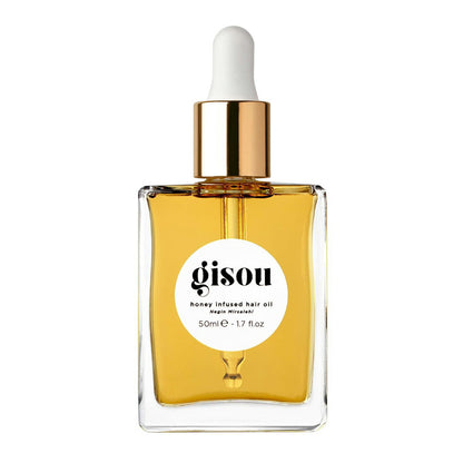 【エクスプレス便】Gisou  (ギソウ)  ハニーインフューズド ヘアオイル トラベルサイズ  1.7 fl.oz 50ml Honey Infused Hair Oil  ヘアケア　ヘアオイル　ハニー　髪の潤い