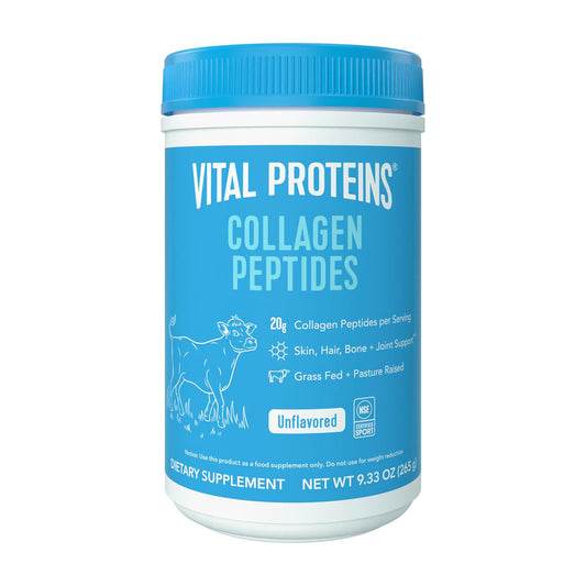 【エクスプレス便】【Vital Proteins】Collagen Peptides Powder, Unflavored 9.33 OZ バイタルプロテインズ コラーゲン ペプチドスパウダー