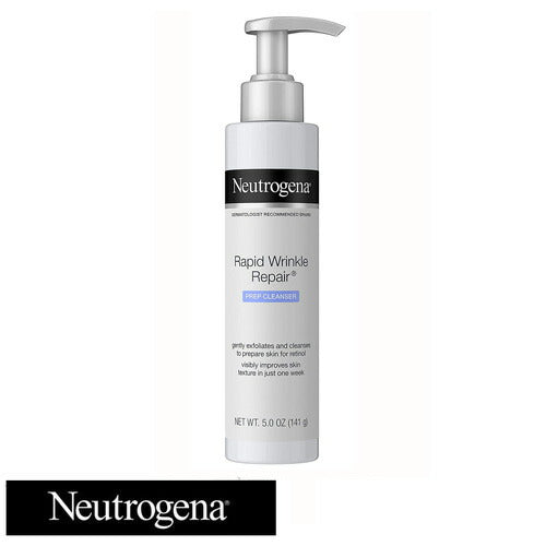 【追跡可能海外メール便】ニュートロジーナ エイジングケアクレンジング 5oz 141g Neutrogena Rapid Wrinkle Repair Anti-Wrinkle Retinol Prep Facial Cream Cleanser クレンジング スキンケア エイジングケア 美容