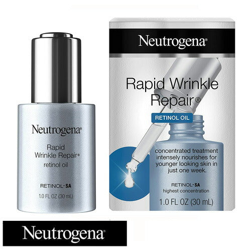 【追跡可能海外メール便】ニュートロジーナ エイジングケア　レチノールオイル 1oz 30ml Neutrogena Rapid Wrinkle Repair Anti-Wrinkle Retinol Face Serum Oil スキンケア エイジングケア 美容 オイル