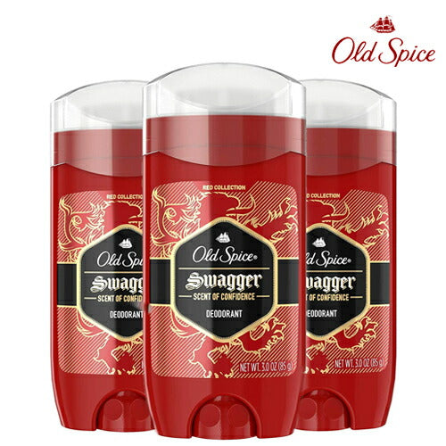 【エクスプレス便】オールドスパイス Old Spice Swagger ライム シダーウッドの香り 3個セット 長時間持続 スティックタイプ 3.0oz×3 わき汗 汗止め 制汗剤 ワキガ 汗対策