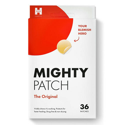 【追跡可能海外メール便】Mighty Patch Original 36 countマイティーパッチ　オリジナル　36枚入り　ニキビパッチ　ニキビ　肌荒れ