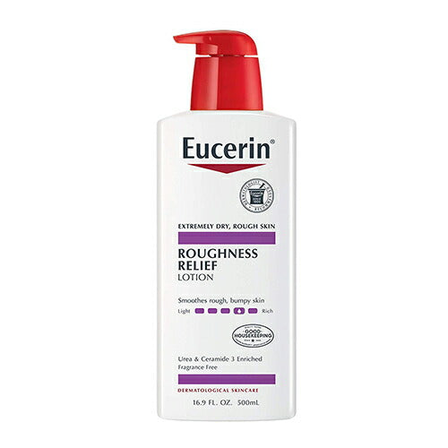 【エクスプレス便】 Eucerin Roughness Relief Lotion ユーセリン ラフネスリリーフローション　16.9oz 500ml 乾燥肌　保湿　セラミド