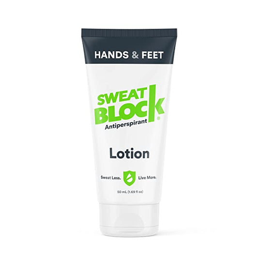 【追跡可能海外メール便】SweatBlock Antiperspirant Lotion for Hands & Feet 1.69oz スウェットブロック 手足用の制汗剤 50ml 手汗 足のムレ 足の臭い サラサラ 多汗症 汗