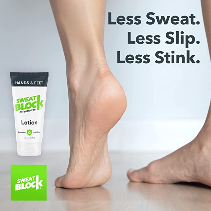 追跡可能海外メール便】SweatBlock Antiperspirant Lotion for Hands & Feet 1.69oz ス –  グリーンバスケット